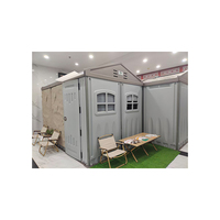 WooWild Atelier, entrepôt, abri de camping modulaire préfabriqué portable intelligent, étanche, en HDPE, alimenté à l'énergie solaire et écologique