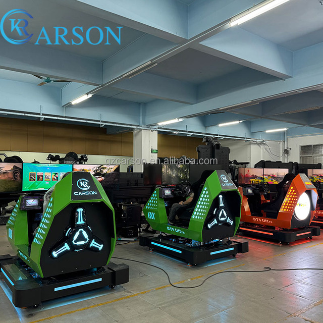 Vr Simulator Machine Motion Virtual Reality 3 Screen Simulation Car Driving Racing Simulator