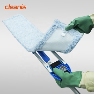 Balai à poussière professionnel à usage sec et humide avec tête lavable pour le nettoyage des sols d'hôtels, restaurants et gymnases - Prix de gros - Product Image 2