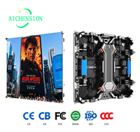 Pantalla LED para Interiores con Gabinete de Aluminio Ligero de 500*500 mm, P2.97, para Eventos Temporales, Ferias Comerciales y Publicidad en Sitio