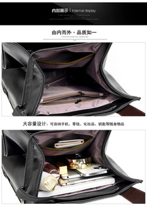 Casual Fashion Large Capacity Women's Single Shoulder <b>Bag</b> PU Tote Handbag Out Travel - Product Image 6