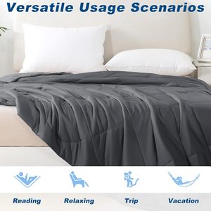 منتجات جديدة الصيف ينامون حرير رائع مزدوج الوجهين نايلون رمي الجسم الجليد لحاف تبريد - Product Image 5