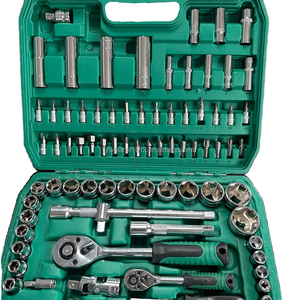 <span class=keywords><strong>94pcs</strong></span> bền Chrome vanadi thép Hướng dẫn sử dụng công cụ <span class=keywords><strong>kit</strong></span> bao gồm Metric Ratchet Ổ cắm cờ lê Ô tô cơ khí Bộ công cụ - Product Image 2