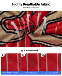 Dry made Baseball Cool shirt custom blank Baseball jersey - Product Image 5
