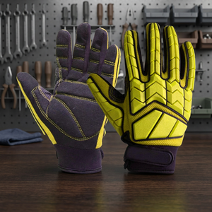 Gants de sécurité TPE personnalisables, résistants à la chaleur, résistants aux déchirures, 7 oz, résistants aux chocs, résistants aux coupures, pour l'industrie pétrolière, gazière et minière, directement de l'usine - Product Image 3