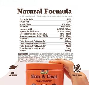 Golosinas Blandas para Perros de Marca Privada OEM/ODM, Altas en Proteínas, para la Salud de la Piel y el Pelaje, con Ácidos Grasos OMEGA para el Apoyo Inmunológico - Product Image 6