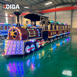Nhà Máy Bán Hàng Trực Tiếp Trung Tâm Mua Sắm Kinh Doanh Công Viên Giải Trí <span class=keywords><strong>Rides</strong></span> Điện Thu Hút Trẻ Em Du Lịch Trackless Train Cho Bán - Product Image 4