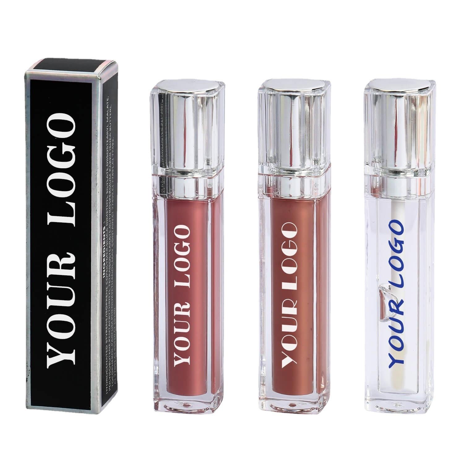 Oem Makeup gloss lip glosses private label lipsticks with great price Lip Cream no logo waterproof glossy lipgloss
