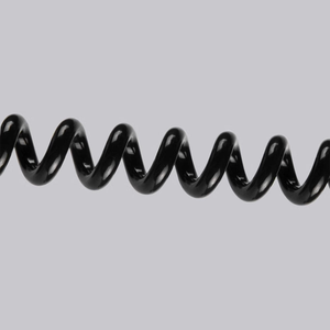 Câble téléphonique flexible noir RJ12 6p6c à noyau en spirale étendu de 12 pieds avec cordon téléphonique plat 4p4c 6p4c RJ11 - Product Image 4