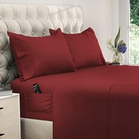 Juego de Sábanas King Size - 4 Piezas, Transpirables y Refrescantes, para Camas de hasta 15 Pulgadas de Profundidad, con Bolsillos Laterales, 100% Cepilladas, Calidad de Hotel