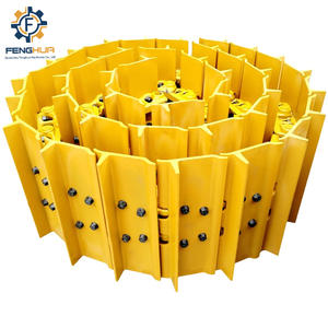 Assemblaggio di Cingoli in Acciaio per Bulldozer, Scarpa del Cingolo per D3D D4C D4D D4H D41 D45, Parti del Sottocarro per Bulldozer D20 D3 D30 D31 D3L D3C D3D D37 - Product Image 3