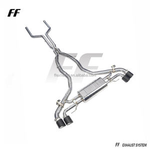 Échappement Catback en acier inoxydable de performance de réglage pour <span class=keywords><strong>BMW</strong></span> <span class=keywords><strong>X5M</strong></span> F95 X6M F96 4.4T silencieux d'échappement de <span class=keywords><strong>prix</strong></span> direct d'usine - Product Image 2