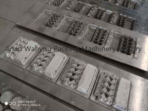 Con Lăn Đôi giấy bột giấy carton gà tây chim cút khay trứng đúc hình thành làm khay trứng máy - Product Image 4
