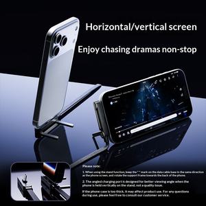 Câble de données tressé à charge rapide 240W avec support pour téléphones mobiles, compatible Huawei Honor Apple <span class=keywords><strong>Xiaomi</strong></span> OPPO - Product Image 3