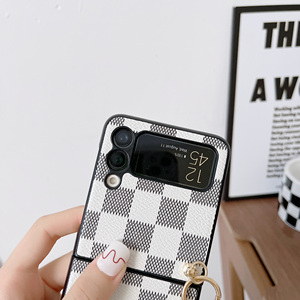 Fundas plegables de cuero para teléfono samsung galaxy z, lujosas carcasas plegables para teléfono samsung galaxy z <span class=keywords><strong>flip</strong></span> z <span class=keywords><strong>3</strong></span> 4 - Product Image 6