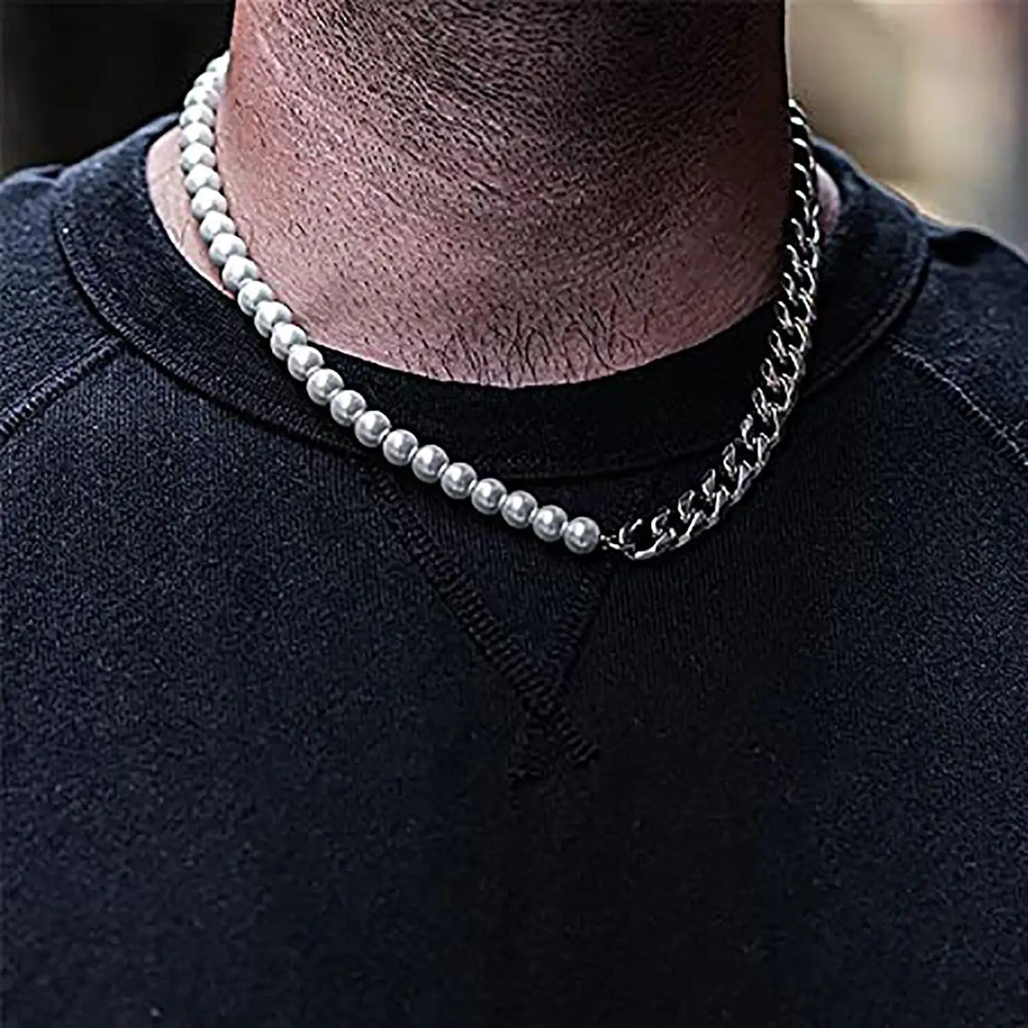 chain collar necklace