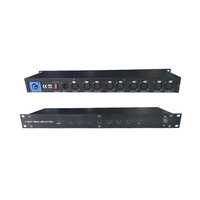 Prix d'usine DMX512 Console à effet de scène Contrôleur d'amplificateur de signal 8-Road Télécommande Fire Flame Machine