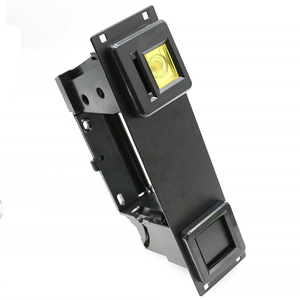 Accepteur de pièces support de Style américain fixation Stents validateur vertical mécanique flipper Arcade vente course Basketball Machine - Product Image 1