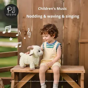 Juguete de Peluche Electrónico con Control Táctil de Voz, Perrito Oveja con Movimiento de Cola, 20 cm, <span class=keywords><strong>Fnaf</strong></span>, para Niños, con Carga USB y Correa - Product Image 5