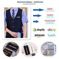 Costume de haute qualité pour hommes avec logo personnalisé gilet classique à la mode pour gilet décontracté formel serveur gilet à boutons et gilet uniforme