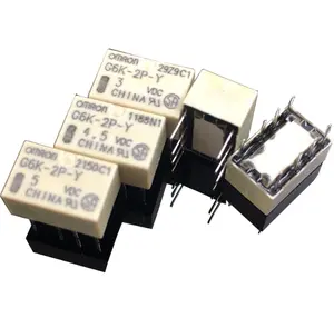 Relè di segnale 8PIN SMD G6K-2P-Y 3V 4.5V 5V 12V 24VDC 2A