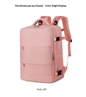 Sac de voyage antivol en polyester Oxford grande capacité, étanche, avec port USB, fermeture éclair, coussin d'air et compression sous vide – Stock limité à prix réduit