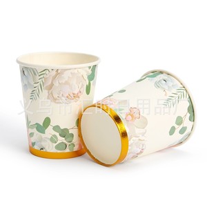 Đĩa Giấy In Tùy Chỉnh Dụng Cụ Tiệc Tùng Bộ Đồ Ăn Hoa 25 Đồ Trang Trí Tiệc Sinh Nhật Trẻ Em Dùng Một Lần - Product Image 3