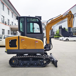 ELORRY EL28 2024 Mini-excavatrice sur chenilles 2.8T, petite pelle Caterpillar 0.05 m³ avec moteur et pompe à engrenages intégrés - Product Image 5