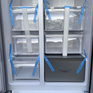 Congélateur domestique de grande capacité à <span class=keywords><strong>double</strong></span> <span class=keywords><strong>porte</strong></span> 595L Réfrigérateur <span class=keywords><strong>sans</strong></span> givre refroidi à l'air - Product Image 4