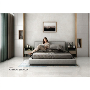 Azulejos de porcelana fina Sicily Gray de 800x1600 mm con aspecto de piedra rústica para diseño de pisos y paredes - Product Image 2