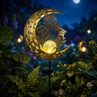 Luces Solares LED para Jardín, Resistentes al Agua IP65, 6/8/12 Piezas, Luces de Estaca Regulables, Ángulo de Haz de 360°, Garantía de 3 Años