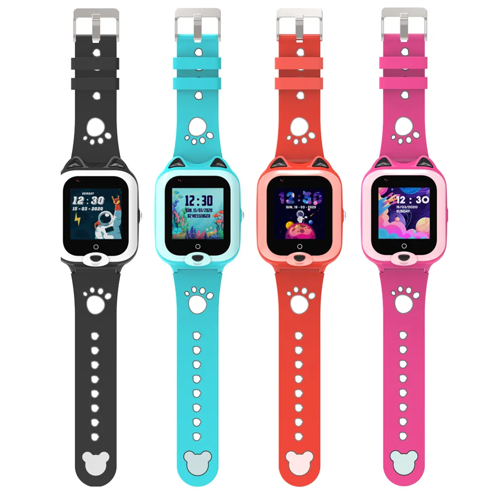 DF58 Kids Smart Watch 2024 1.44inch 730mAh Big Battery WIFI LBS GPS for 4G HD vide call Children's watches IP67