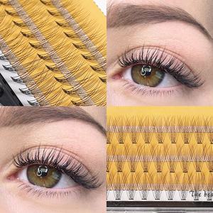 प्रीमियम हीट बोनडेड 0.07 सी डी कर्ल डिय वॉल्यूम पलकों एक्सटेंशन पेशेवर पलक का समूह थोक प्रीमेड वॉल्यूम प्रशंसकों - Product Image 2