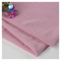 Tissu de protection solaire Maille extensible violette 92% Polyester 8% Tissus Spandex
