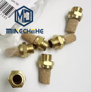 ตัวเก็บเสียงลมอุตสาหกรรม AMTE-M-LH-G1 เกลียว G1 ตัวลดเสียงโลหะสำหรับระบบอัตโนมัติของเครื่องอัดอากาศ - Product Image 1