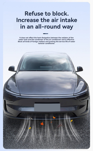 Cao cấp TESLA lưới tản nhiệt lưới Bìa & nhiệm vụ nặng nề ABS Côn trùng Net cho mô hình y/3 Bumper Phụ kiện bảo vệ - Product Image 5