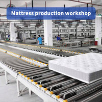 Matelas Orthopédique Hôtelier en Mousse à Ressorts Ensachés Bonnell Simple, enroulé, à Mémoire de Forme, Latex Queen ou King Size, livré en Boîte