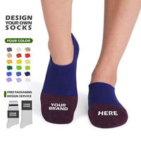 Calcetines de Punto Personalizados de Alta Calidad, Calcetines Casuales Transpirables de Algodón, Calcetines Cortos de Otoño Invierno con Texto Personalizado