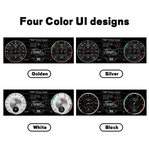 Tableau de bord numérique pour voiture avec système Linux Navihua, écran LCD, compteur de vitesse pour Jeep Wrangler JK 2011-2017 - Product Image 4