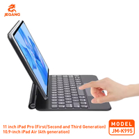 Casing Keyboard Tablet BT Magnetik Mengambang dengan Touchpad, Kompatibel dengan Tablet 11 inci & Tablet 10,9 inci