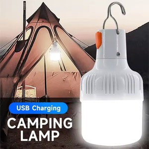 ไฟฉุกเฉินในร่มและกลางแจ้งแบบพกพา ชาร์จ USB ได้ หลอดไฟ LED 60W โคมไฟกลางคืน ลดราคาพิเศษ - Product Image 4