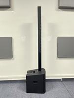 Système de sonorisation professionnel pour concerts en plein air avec système PA portable à diaphragme en titane 500W+500W RMS