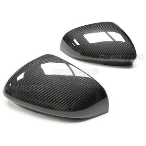 Cubierta de Espejo Retrovisor Lateral de Fibra de Carbono Real para Jaguar XF XFL XE XEL XK XJL I-Pace 2015-IN - Product Image 2