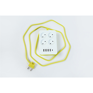 Sạc Du Lịch Ổ cắm lỗ tròn đa chức năng cắm 2025 <span class=keywords><strong>1</strong></span>.8 mét cáp tường di động đa ổ cắm EU cắm - Product Image 6