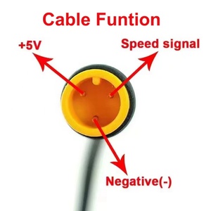 Acelerador de Pulgar 130X General de 36V 48V para Bicicleta Eléctrica y Scooter, Suministro de Fábrica - Product Image 3
