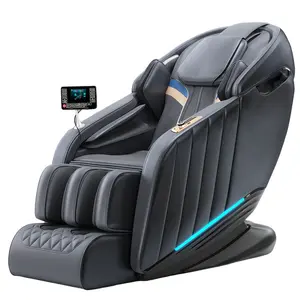 Fauteuil de massage inclinable pour garçon paresseux Fauteuil de massage 4D à gravité zéro inclinable pour le bureau