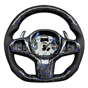 Volant de course en fibre de carbone pour BM/W Série F Série E, motif en Y, carbone sport - Remplacement pour tuning sportif - Product Image 1