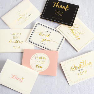 Lujo oro estampado gracias flor tarjetas de felicitación <span class=keywords><strong>felicitaciones</strong></span>/día de la <span class=keywords><strong>madre</strong></span>/Feliz cumpleaños tarjetas con sobres - Product Image 2