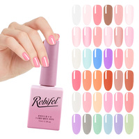 Vernis à ongles UV en gelée 15 ml, modèle 300, certifié MSDS, fabriqué au Guangdong pour salons de manucure, marque privée, collection Fêtes de Noël