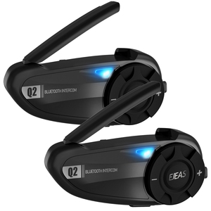 <span class=keywords><strong>EJEAS</strong></span> <span class=keywords><strong>Q2</strong></span> 2 jinetes Bluetooth motocicleta intercomunicador casco intercomunicador de motocicleta - Product Image 6
